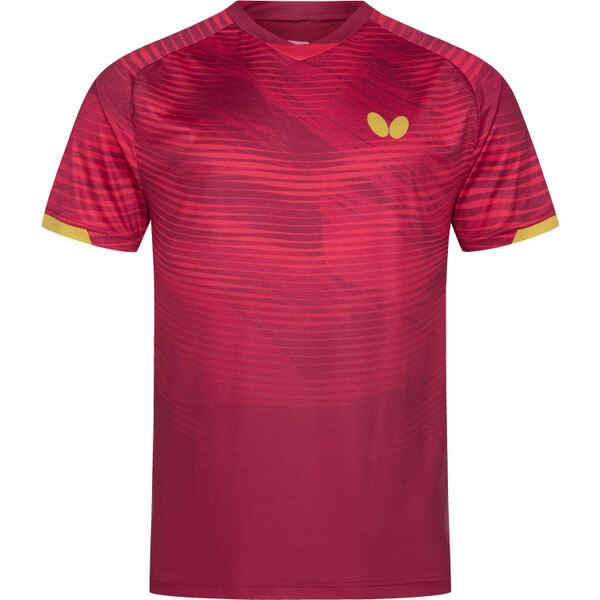 Butterfly Puro Shirt - Red - Front